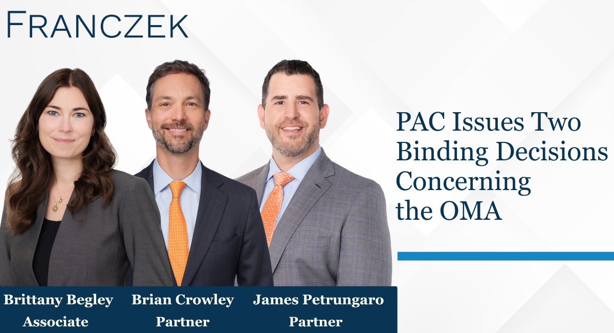 (1/3) Over the last few weeks, the Public Access Counselor of the Illinois Attorney General’s Office (PAC) issued two binding decisions addressing issues arising from the Illinois Open Meetings Act (OMA). In Public Access Opinion 25-009, the PAC concluded that a village board