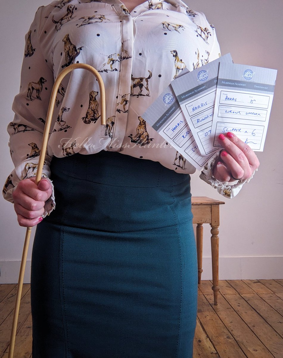 September is always a fresh new term - what would I be writing on your detention slip?