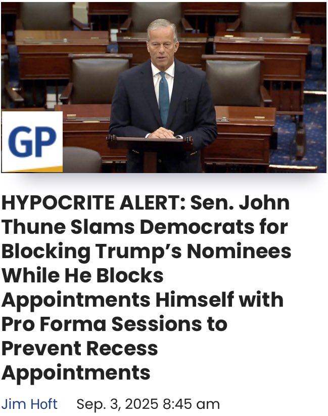 Rick Saxton (@savvymanwyo) on Twitter photo <a href="/mrddmia/">🇺🇸 Mike Davis 🇺🇸</a> <a href="/LeaderJohnThune/">Leader John Thune</a> Hmm….don’t wear yourselves out with all the hard work before your steak and lobster dinners paid for by taxpayers. You might get so wore out you have to take another month vacation before you actually do anything.
Bold John Thune my ass, he stalls and slow walks everything <a href="/mrddmia/">🇺🇸 Mike Davis 🇺🇸</a> <a href="/LeaderJohnThune/">Leader John Thune</a> Hmm….don’t wear yourselves out with all the hard work before your steak and lobster dinners paid for by taxpayers. You might get so wore out you have to take another month vacation before you actually do anything.
Bold John Thune my ass, he stalls and slow walks everything
