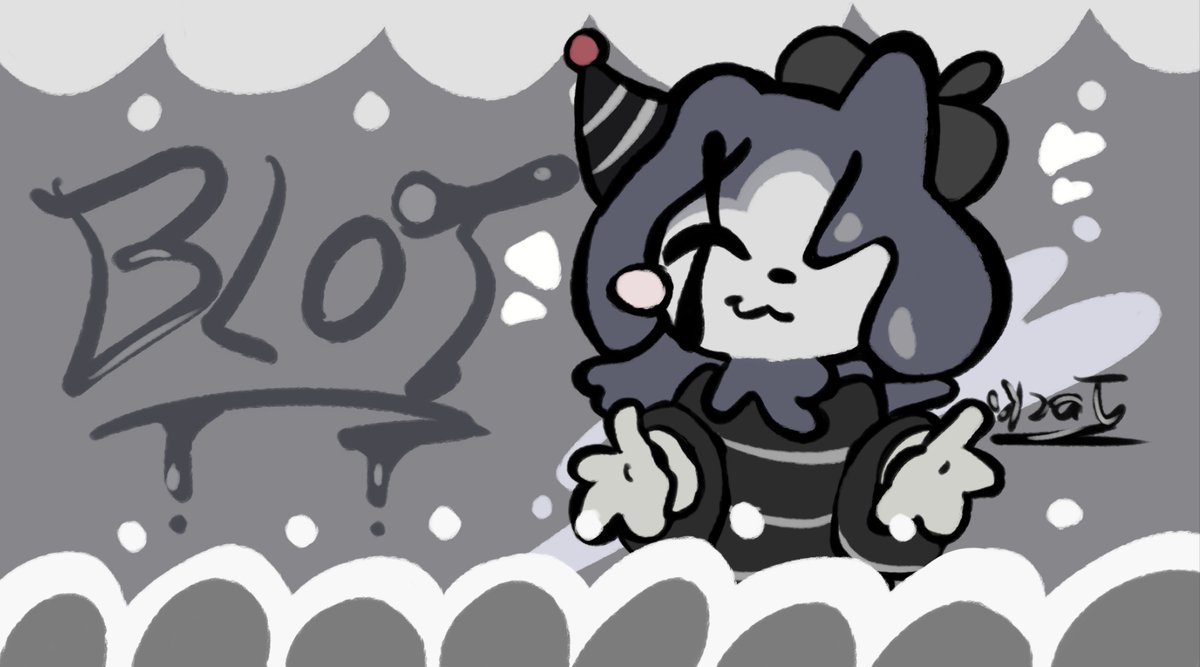 Idk blot again 
#dandysworld #dw #blot #art #fanart #digitalart