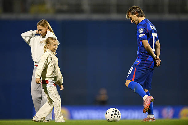 EleModric's tweet photo. Luka with his family after game 🥹 https://t.co/fE7hdYocqy