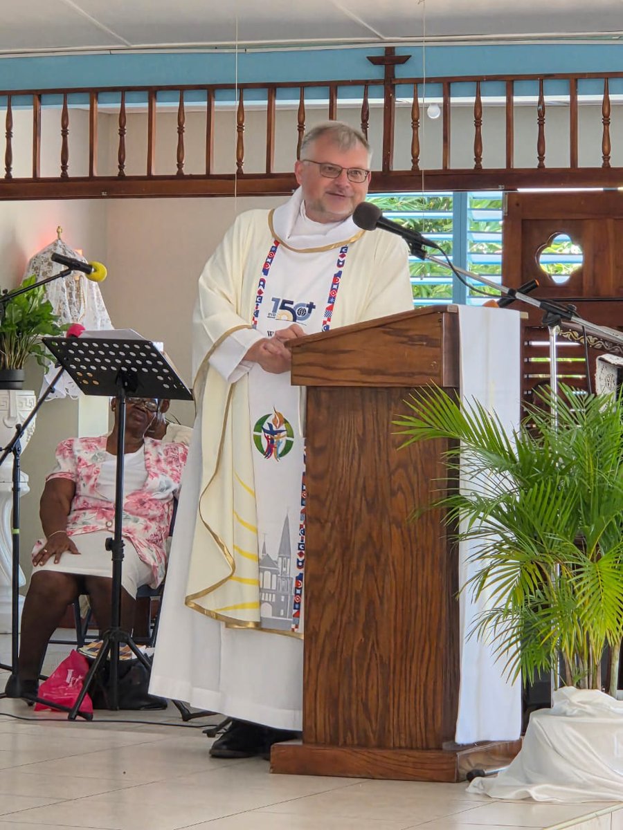 From Jamaica, Father Adam Oleszczuk's message on the occasion of the 150th founding anniversary of the Society of the Divine Word:
facebook.com/photo?fbid=120…

#fromeverywhereforeveryone
