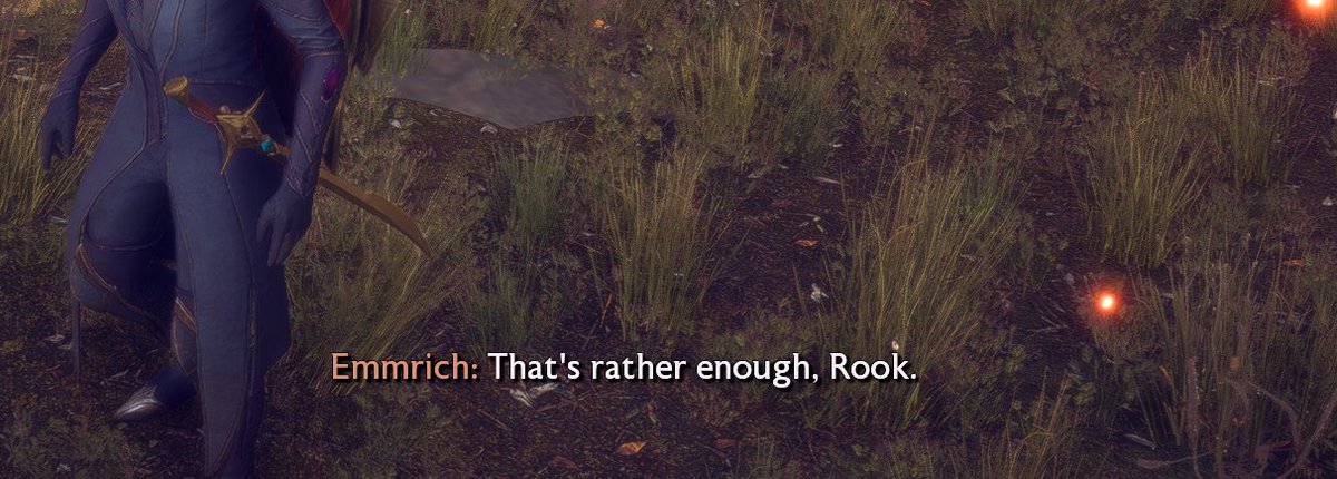 Emmrich does not appreciate his girlfriend's puns