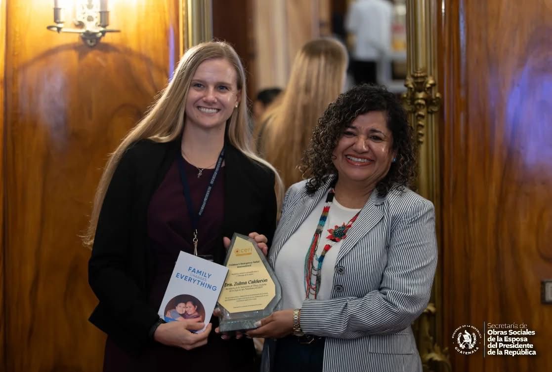 Honored to meet First Lady <a href="/lucreciapeinado/">Lucrecia Peinado</a>, <a href="/Somossbs/">Secretaría de Bienestar Social de la Presidencia</a>, and <a href="/SosepGob/">SOSEP</a> to create a dignified path for child and youth migrants returning to #Guatemala. We're working together to ensure every returning child receives care and support. This the start of something transformational.