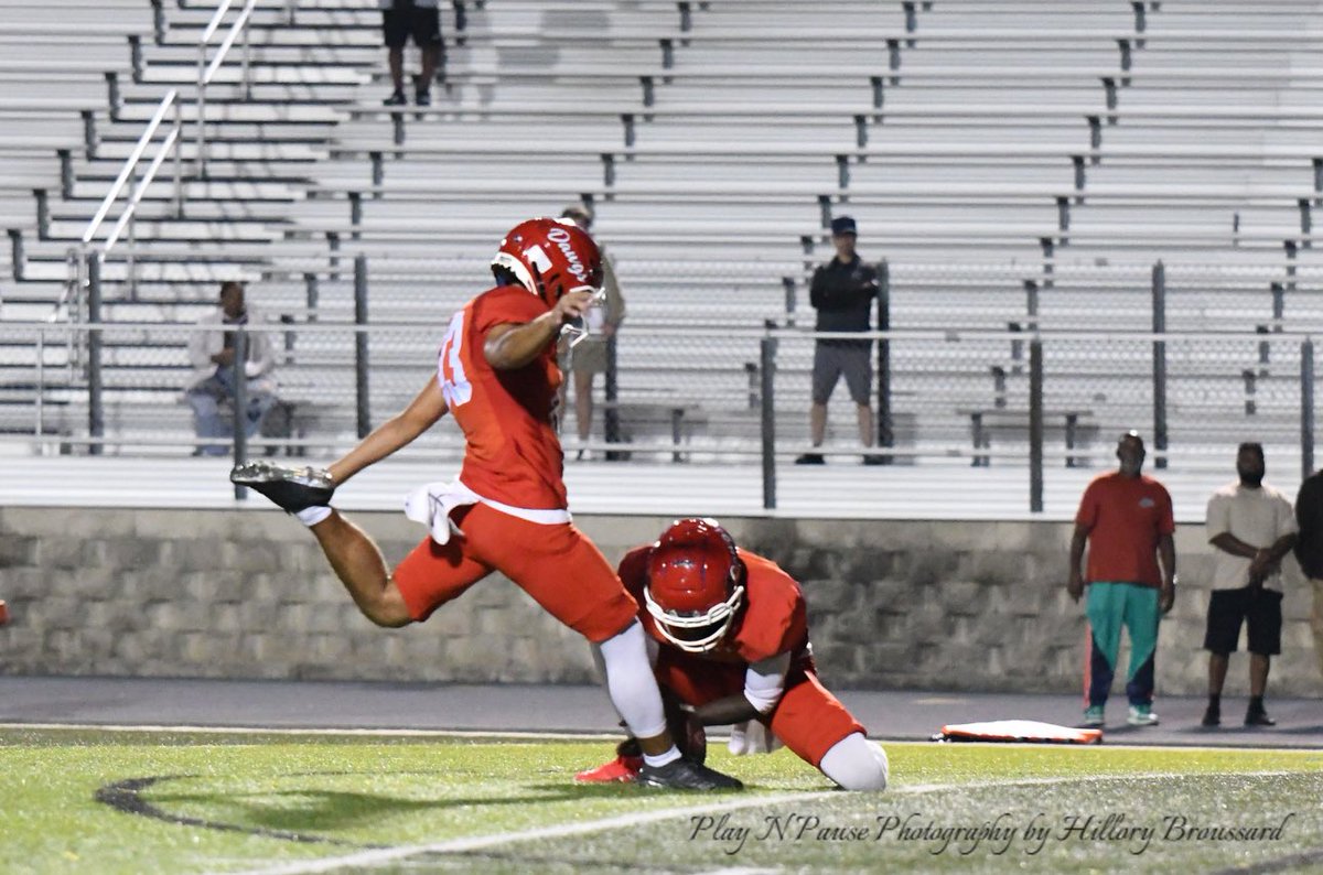 Blessed to see the field again ✝️. The goal never changed let’s keep working 😤<a href="/NCDAWGPOUND/">Navarro Football</a> <a href="/coachryantaylor/">Ryan Taylor</a> 
3/3 Xp
2/2 Fg 30, 34 
#Work
#JUCOPRODUCT