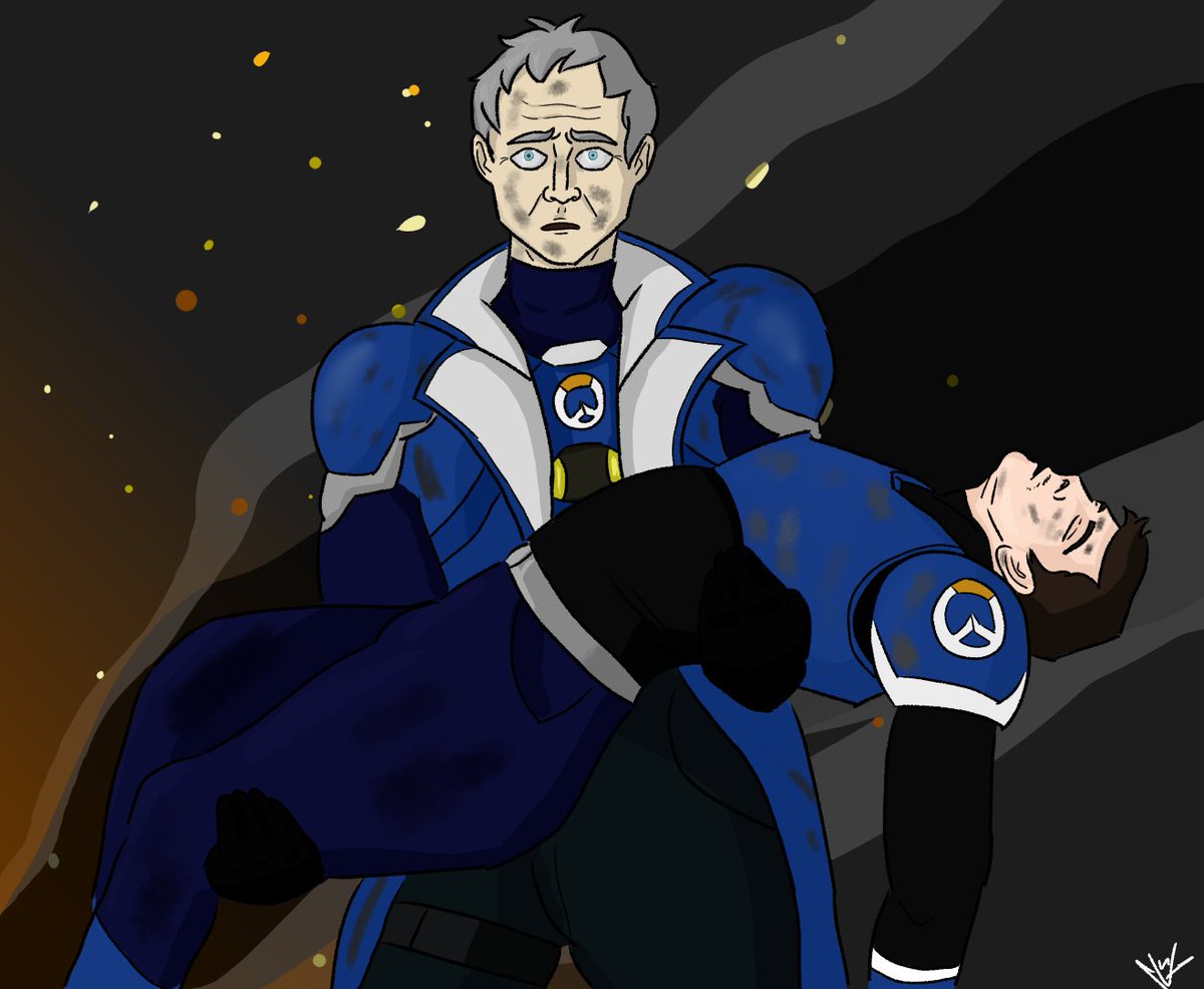 "You ruined the kid's life, Jack. Are you ever going to make up for it?"

#overwatchoc #ocart