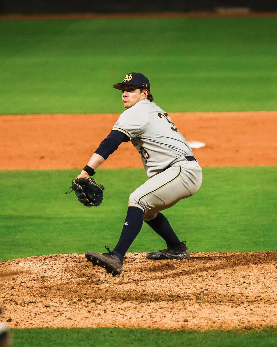 𝐑𝐞𝐭𝐮𝐫𝐧𝐞𝐫 𝐒𝐩𝐨𝐭𝐥𝐢𝐠𝐡𝐭: Radek Birkholz

The righty hurler was a 𝙩𝙚𝙖𝙢 𝙘𝙖𝙥𝙩𝙖𝙞𝙣 in 2025 and has pitched to a 4.88 ERA in 83.2 career innings for the Irish.

Birkholz logged 20 key outings in our latest College World Series (<a href="/CWSOmaha/">College World Series of Omaha</a>) run in '22. 🔑

#GoIrish