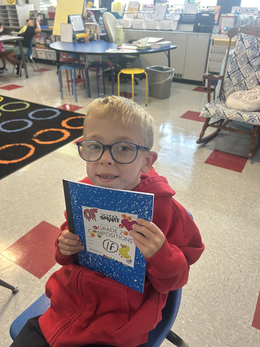 Writing notebook decorating for the win! Creativity is a huge part of writing- why not make our notebooks match our personalities? 🙌🏻 <a href="/MRSroadrunners/">Middle Road School</a>