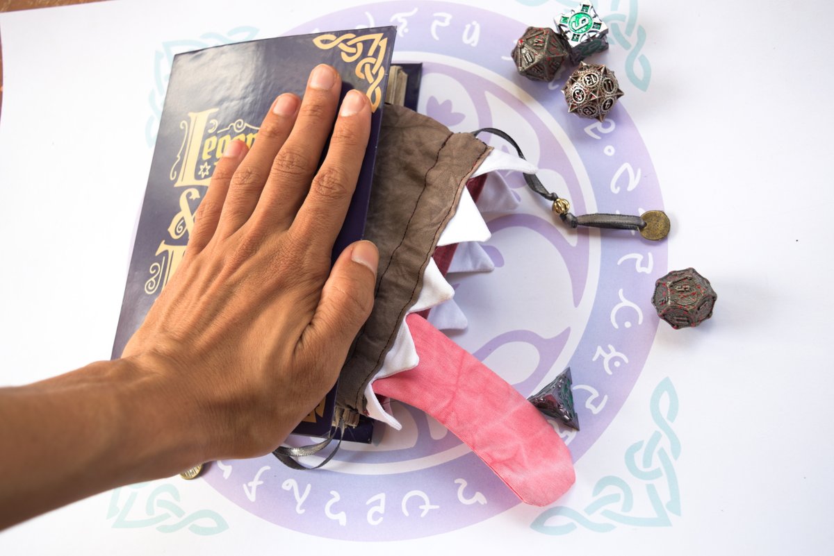 "There's no mimic here ready to eat your dice, move along."

... seconds later, you hear ruffled noises and thumbing about.

"HELP, IT'S ESCAPING!!"

*crash*

"nononononono NOT THE COOKIE STACK!!!"

#dnd