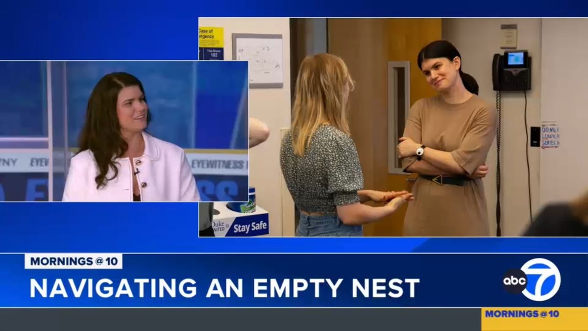 ABC7NY's tweet photo. Grief support specialist Rebecca Feinglos on helping parents navigate an empty nest https://t.co/rkKQIBhtTU https://t.co/QMSgNcrguK
