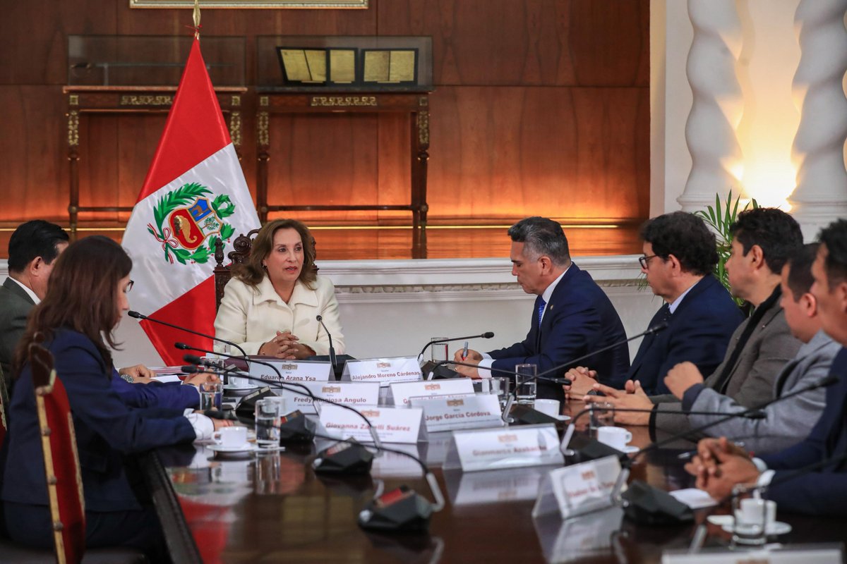 ¡Gobierno garantiza elecciones democráticas, libres y justas! La presidenta Dina Ercilia Boluarte Zegarra sostuvo una reunión de trabajo con miembros de la <a href="/copppal_oficial/">copppal-oficial</a>, en donde destacó el compromiso del Ejecutivo con la institucionalidad, la transparencia y el desarrollo
