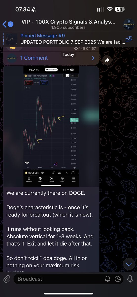 The entire timeline has missed the perfect DOGE Entry.