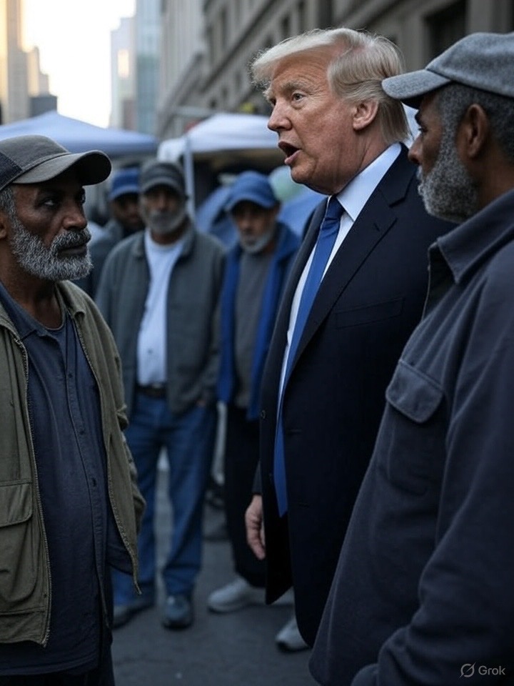 Here we have a true fact!!!

Thanks to Trump

As of September 2025, President Donald Trump's policies have significantly shifted the federal approach to homelessness, emphasizing punitive measures, forced treatment, and a departure from the "Housing First" model. 
$BSMF  #BSMF