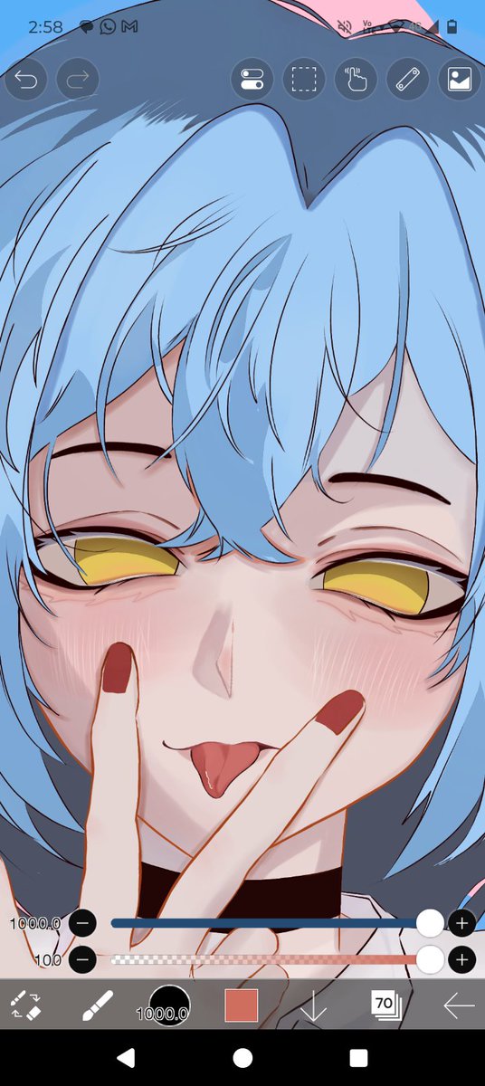 Hand without arrangement :b