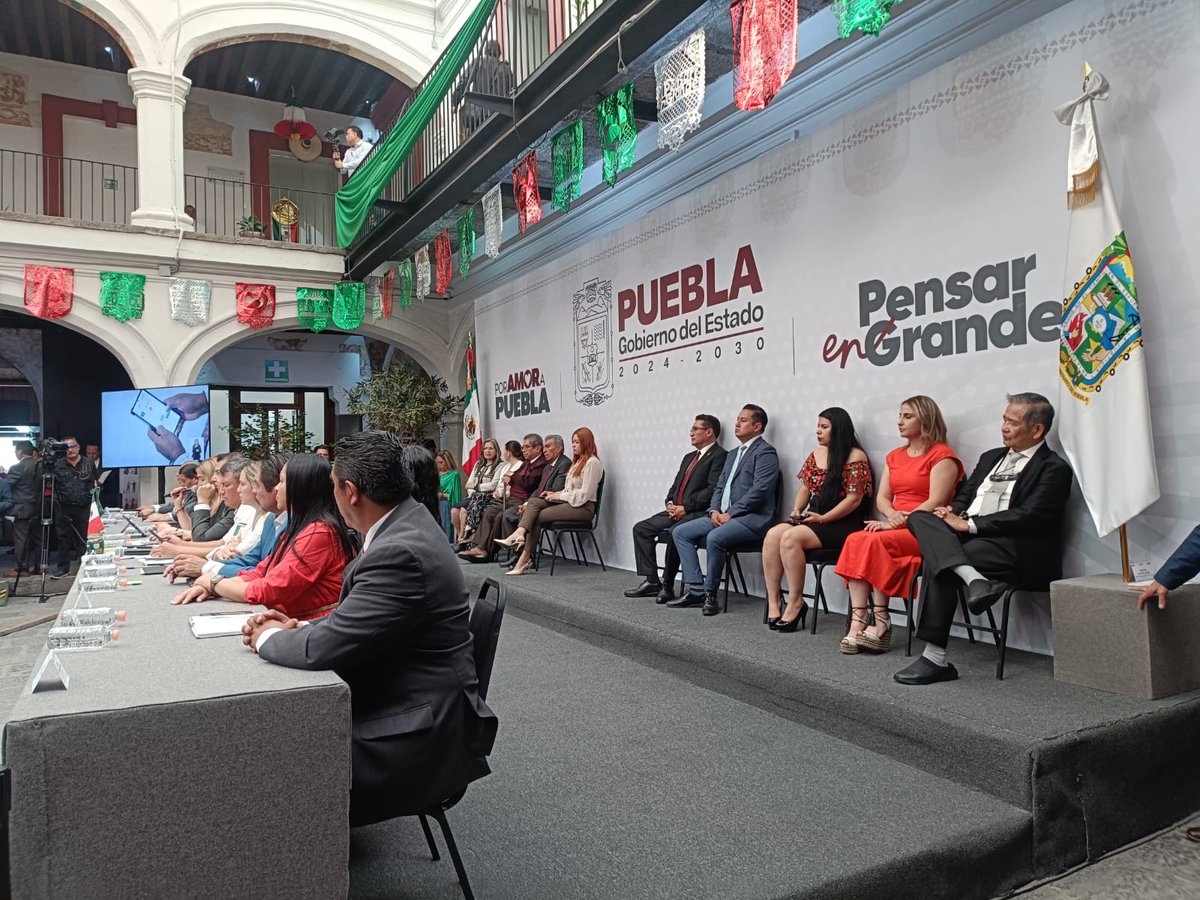 Con inteligencia y orden, consolidamos instituciones firmes que garantizan un futuro más seguro para todas y todos.

#PensarEnGrande #PorAmorAPuebla