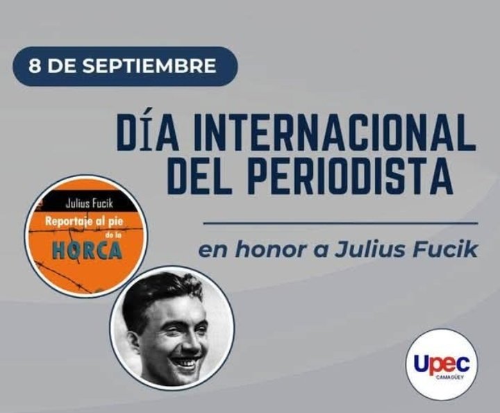 🇨🇺| En el Día Internacional del Periodista, honramos a los camagüeyanos, defensores de la verdad y la justicia social. Que su palabra siga siendo escudo y luz de la Revolución.  
#PorCamagüeyTodo