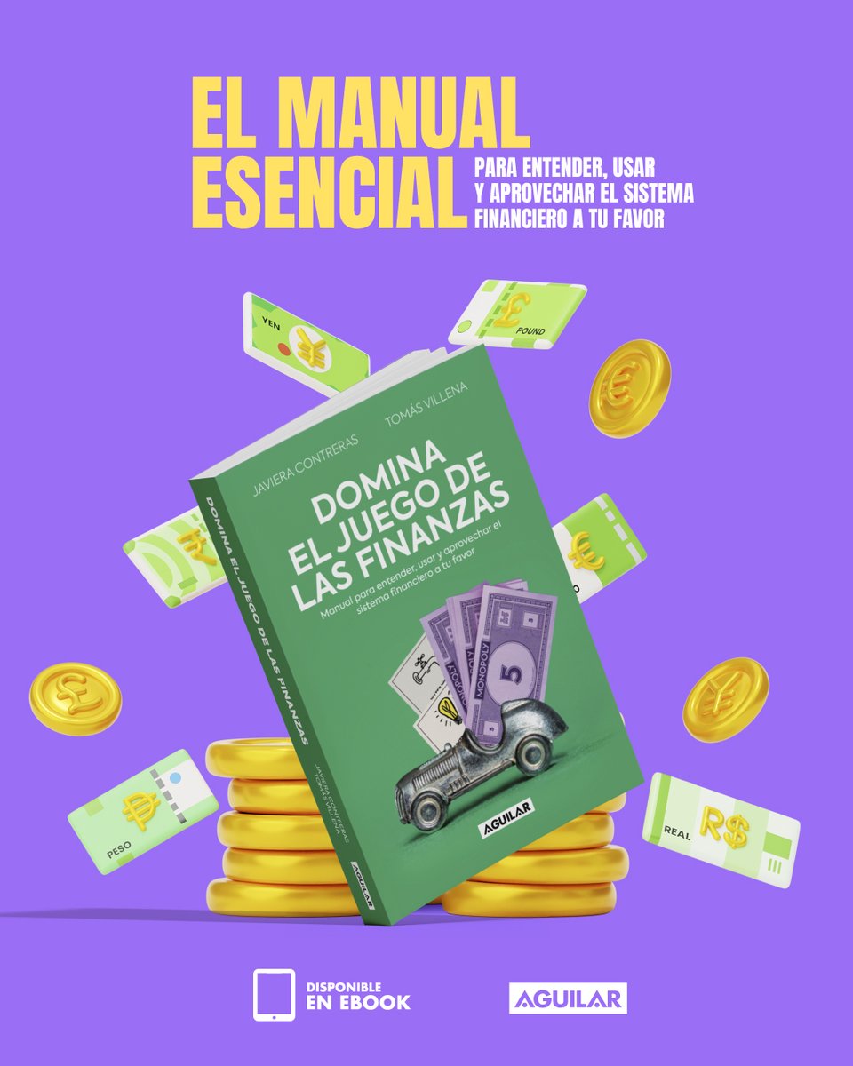 Penguin Chile (@penguinlibroscl) on Twitter photo Prepárate para los gastos de septiembre 🤑
El manual esencial para entender, usar y aprovechar el sistema financiero a tu favor y #DominaElJuegoDeLasFinanzas
<a href="/BuscaLibre/">BuscaLibre</a> 👉lc.cx/E2xQ52
<a href="/antartica_cl/">Antartica Libros</a> 👉lc.cx/MOMof9
<a href="/feriachilena/">FeriaChilenadelLibro</a> 👉lc.cx/OSVf7M Prepárate para los gastos de septiembre 🤑
El manual esencial para entender, usar y aprovechar el sistema financiero a tu favor y #DominaElJuegoDeLasFinanzas
<a href="/BuscaLibre/">BuscaLibre</a> 👉lc.cx/E2xQ52
<a href="/antartica_cl/">Antartica Libros</a> 👉lc.cx/MOMof9
<a href="/feriachilena/">FeriaChilenadelLibro</a> 👉lc.cx/OSVf7M