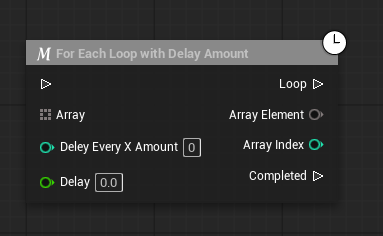 BroadcastZero_0's tweet photo. ⏳ UE5 Blueprint Tip
Need delay timing control per item?
Use a ForEach Loop with Delay Amount to set unique delays per iteration. Ideal for crafting, damage/time, or staggered UI effects.
Part of my Macro Library for
#Outpost12
#UnrealEngine #indiedev #gamedev #ue5tips https://t.co/pWYDl1w5lX