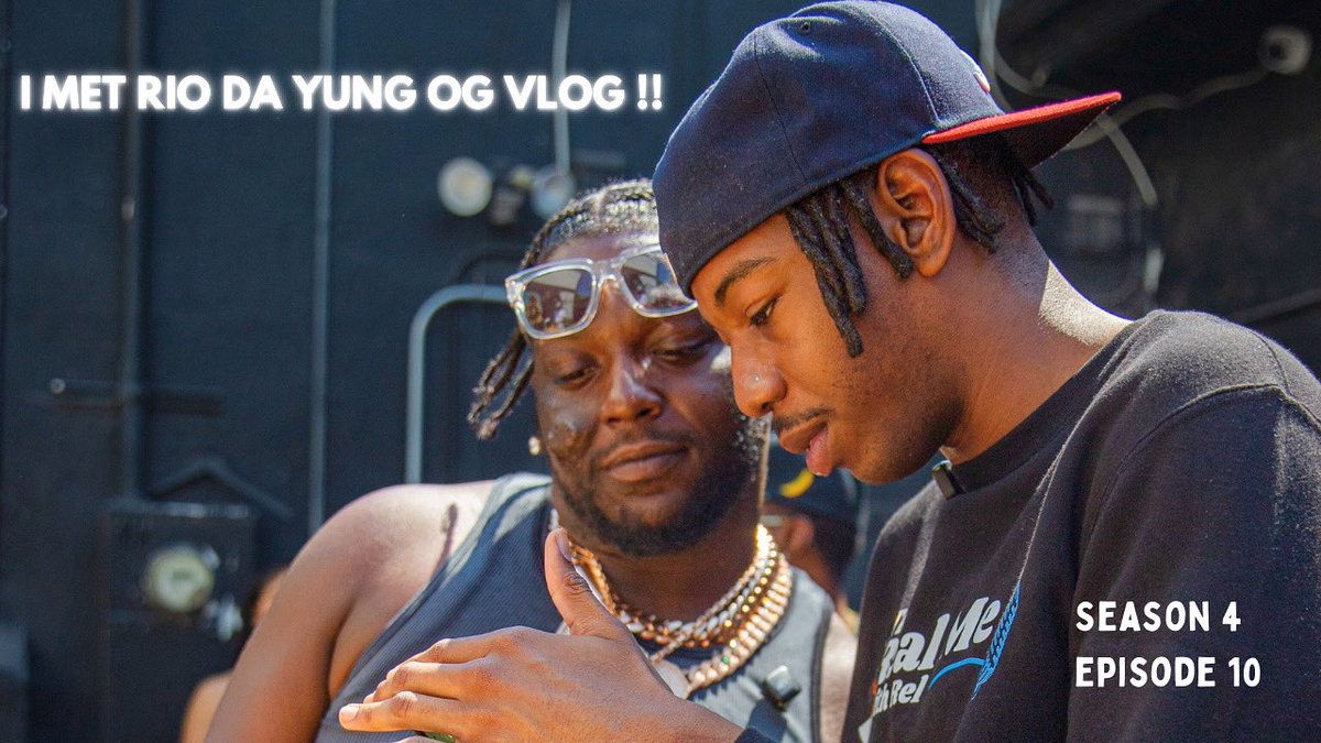 realmewithrel's tweet photo. NEW VLOG W @RioDaYungOG01 !! 👀🔥🎬 https://t.co/TzX1JzpOEP