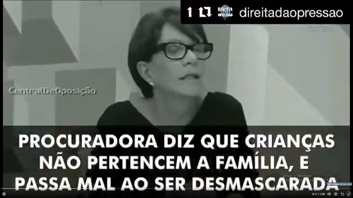 BrazilenDireita's tweet image. Inacreditável!!!
A justiça brasileira está impregnada do famigerado #progressismo.

- “A #criança não pertence à #Família, pertence ao #Estado"  

Ex-procuradora Deborah #Duprat, contada pelo #PT para vaga no #STF em 2023.
Diabólico!!!