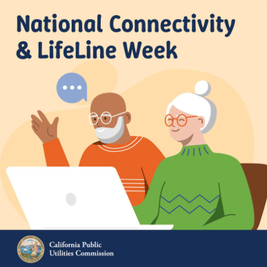 californiapuc's tweet image. It’s #DigitalConnectivity &amp;amp; #LifelineAwarenessWeek! The CPUC works to close the #digitaldivide with #LifeLine &amp;amp; broadband programs. 👉 Learn more: cpuc.ca.gov/industries-and… #BroadbandForAll