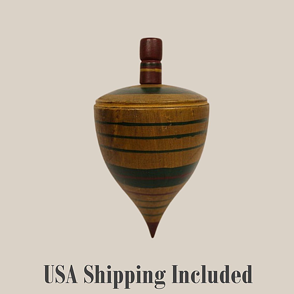 FolkandFine's tweet image. folkandfine.com/listing/183597… #AntiqueToy #Victorian #SpinningTop