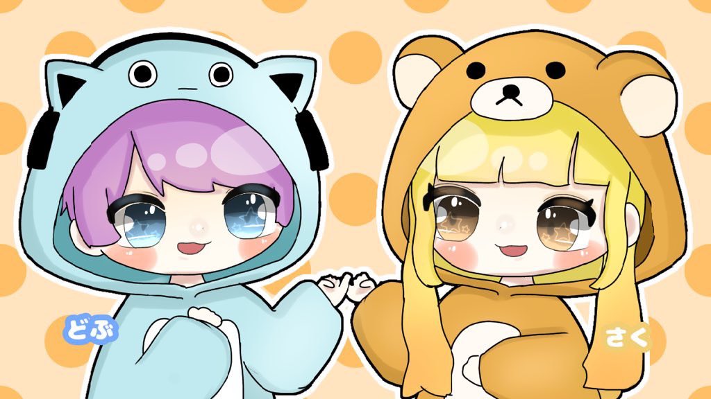 93枚目Esのヘッダー
94枚目ちくわとのペア画
95枚目コテキャ
96枚目どぶさんとのペア画