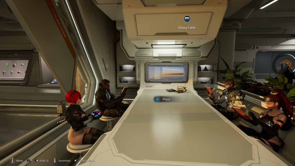 ShiloSong's tweet image. A few pics from the new lounge feature in First Descendant where my current Descendants can hang out together.