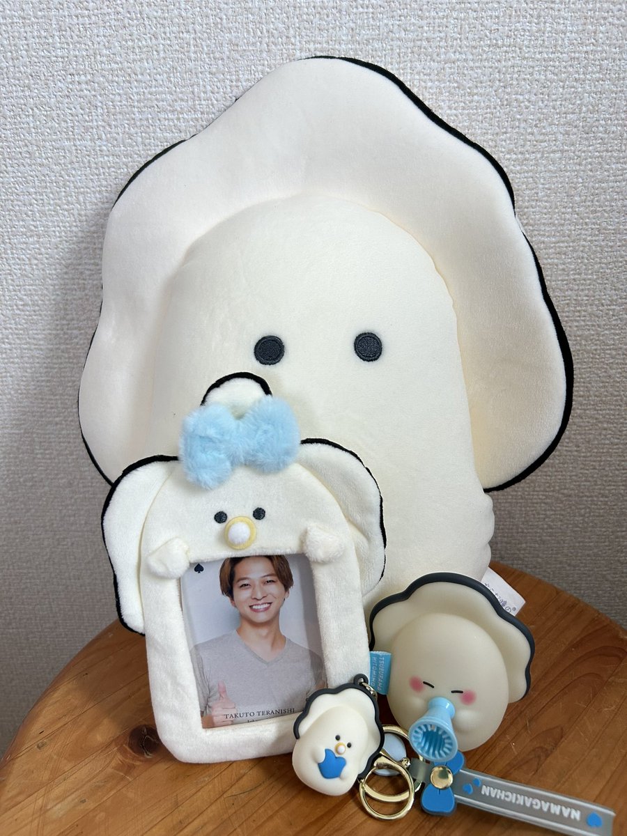 なまがきちゃんトレカケースやっと届いた〜😍🩵 #つぶらな瞳の仲間達