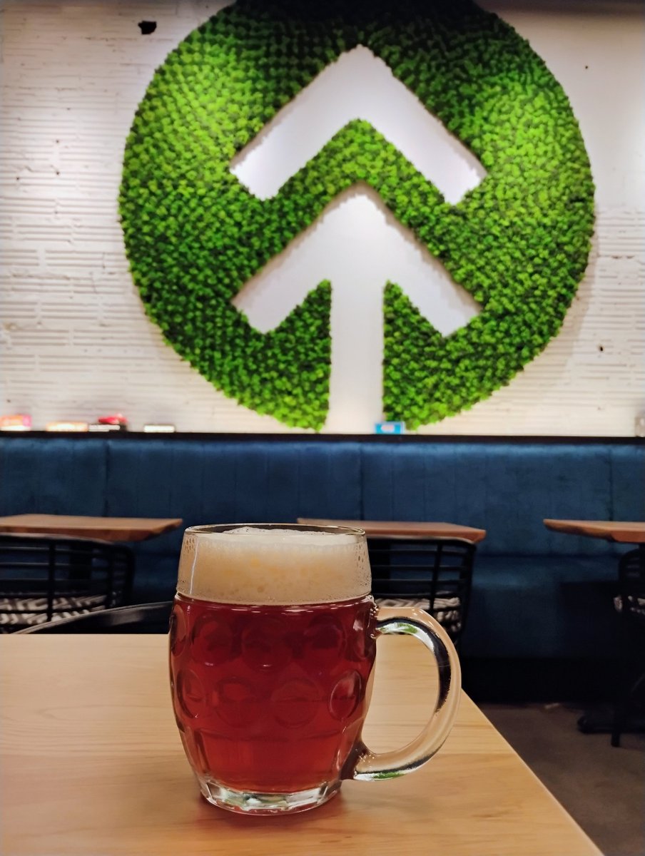 BeerSnobSean's tweet photo. 2nd ever visit at #TerraNova Brewing in Asheville, NC. Absolute banger of a #sidepull amber Czech lager in #appropriateglassware. I tell ya, I'm in beer heaven. So many breweries within less than 20 minutes walk. Gives me a chance to walk off them beer calories. @MikeSlomba https://t.co/qE3KefFjMZ