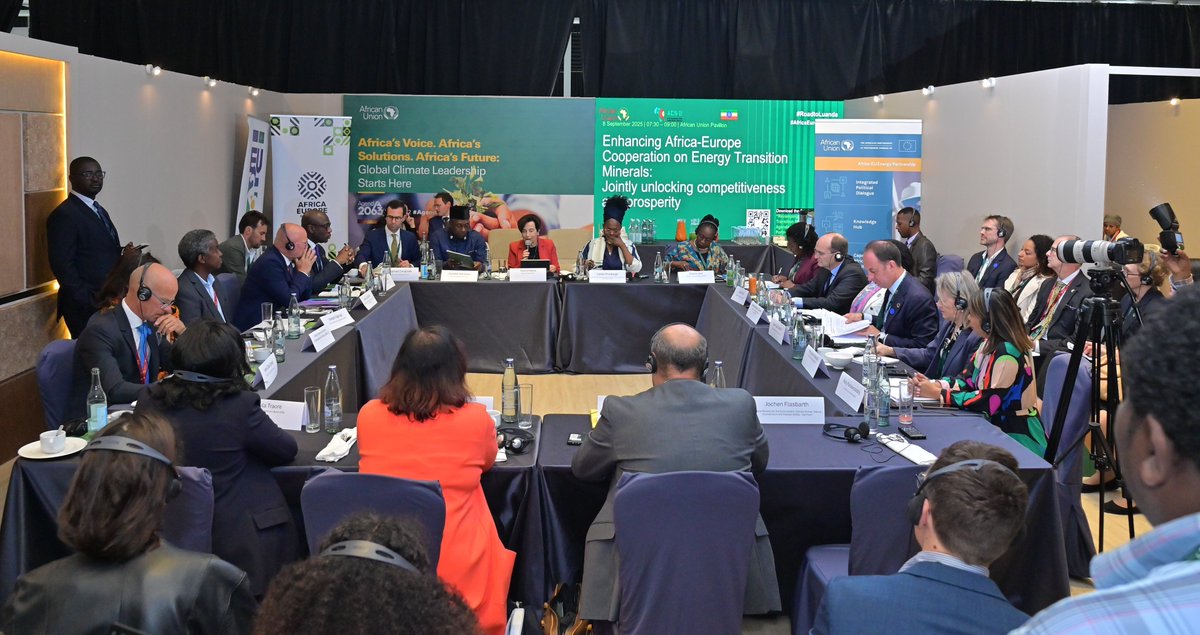 Our closed-door Africa-Europe Dialogue on Energy Transition Minerals at #ACS2 was a success!

Thanks to our partners <a href="/au_ied/">African Union | Infrastructure & Energy</a>, <a href="/EUtoAU/">EU Delegation to AU</a> &amp; <a href="/AfricaEuropeFdn/">Africa-Europe Foundation</a> for co-hosting.
👉 More on #ACS2 &amp; #RoadtoLuanda25 soon

<a href="/EUtoAU/">EU Delegation to AU</a> <a href="/_BMUKN/">Bundesumweltministerium</a>  <a href="/BMZ_Bund/">Bundesentwicklungsministerium</a> <a href="/au_ied/">African Union | Infrastructure & Energy</a> <a href="/NEPAD_Agency/">AUDA-NEPAD</a> <a href="/AfricaEuropeFdn/">Africa-Europe Foundation</a>