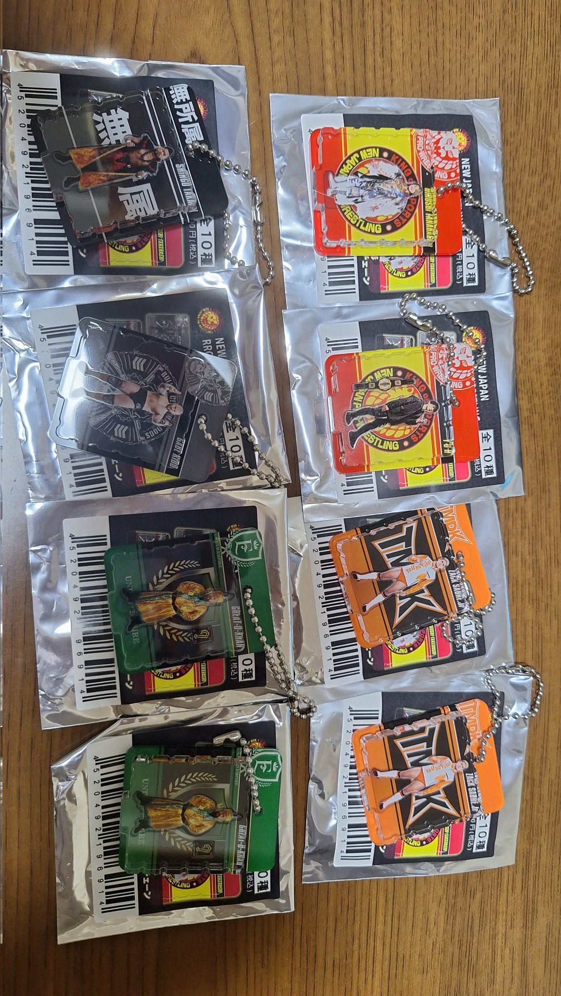 棚橋弘至　アクリルスタンド　（バラ売り可） 新日本プロレス 棚橋弘至 アクリルスタンド カード セット