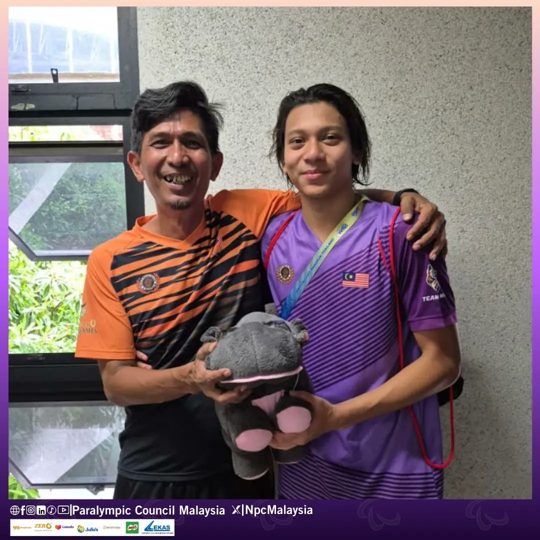 NpcMalaysia's tweet photo. Malaysia makes waves at the 2025 Virtus Swimming Championships in Bangkok, Thailand
#MalaysiaBoleh #TeamPCM #Virtus2025 #ParaSwimming #ParaAthlete https://t.co/as5qdB9TUt