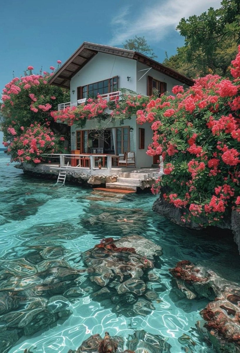 Sea side house.