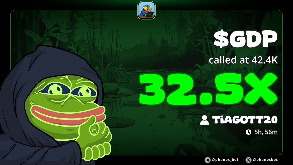 32.5x $GDP GeJVqzGBDhCDQqJnpXbqAdBvzK1aWTR6pMjA2Dyspump Come to the dark side.