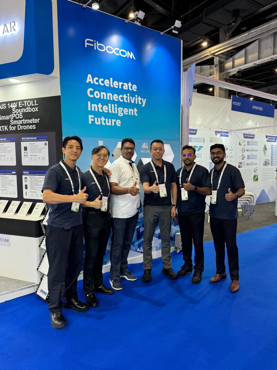 Fibocom_IoT's tweet image. Last year, @Fibocom_IoT showcased its &quot;Made in India&quot; IoT innovations—high-speed FWA modules like the FG360/FG190, smart metering solutions via the L610, and telematics with the MC661—at electronica India. Stay tuned electronica India 2025!
#Fibocom #electronicaIndia #IoT