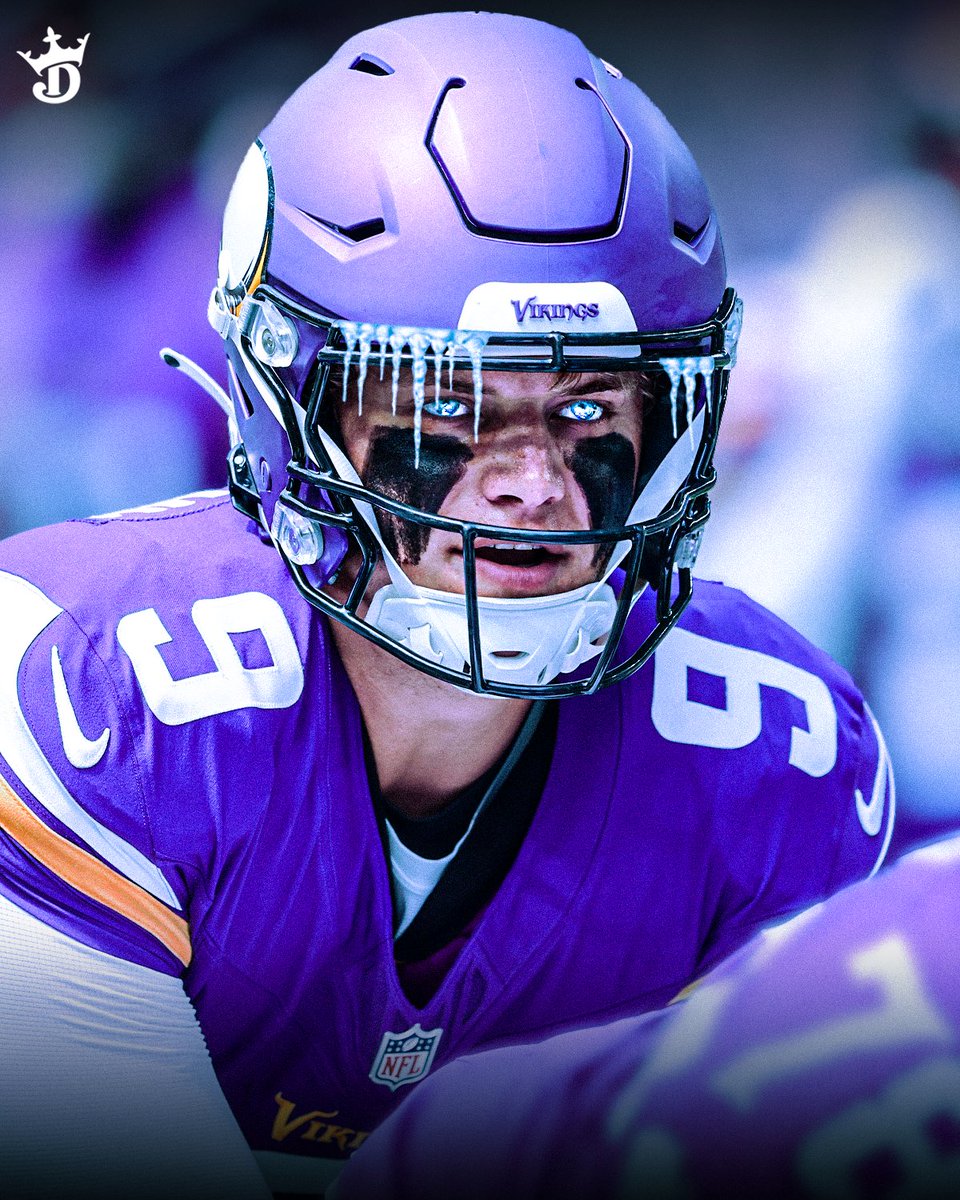 DKSports's tweet photo. ICE IN J.J. MCCARTHY'S VEINS 🥶 https://t.co/58jzagx8e5