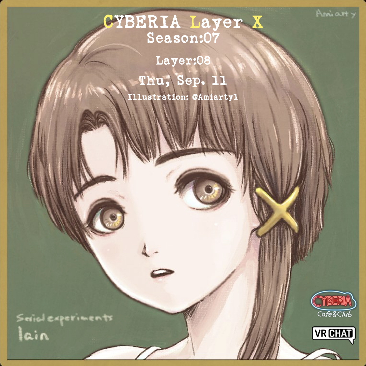 【Cyberia Layer X】Season:07 Layer:07
木曜日に会いましょう。先週のプレイは前半ゴリゴリテクノ、後半はJJオリジナルの選曲でした。アーカイブをチェック！

See you this Thursday!
Last week I went hard with techno in the first half, then switched it up with JJ originals in the second.