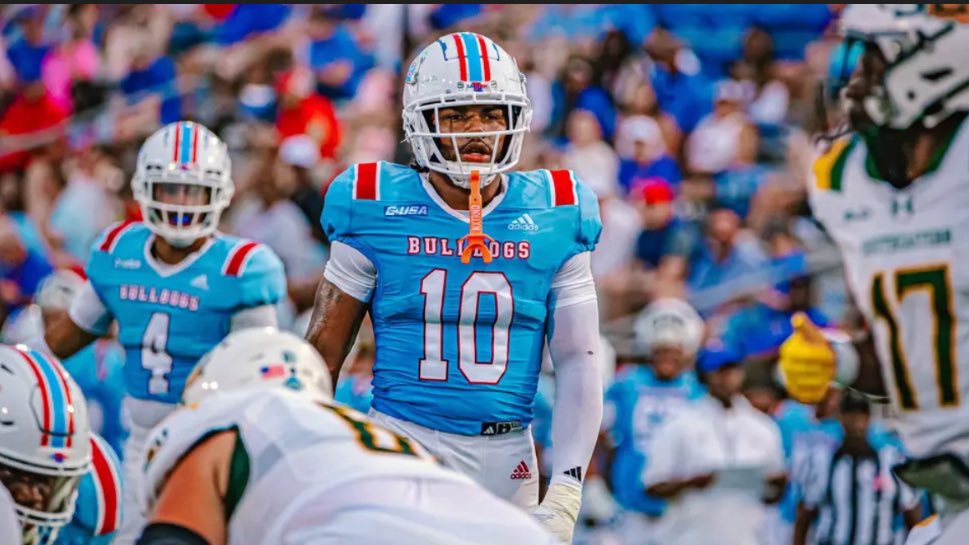 Blessed To Receive my 4th Division 1 offer from LATech ❤️💙 <a href="/CoachVaughnDame/">Vaughn VanDame</a> <a href="/CoachSpeer15/">Tristan Speer</a> <a href="/isaiahgraham/">Coach Graham</a> 
<a href="/JUCOFFrenzy/">JUCO Football Frenzy</a> <a href="/JuCoFootballACE/">JuCo Football Forer</a>