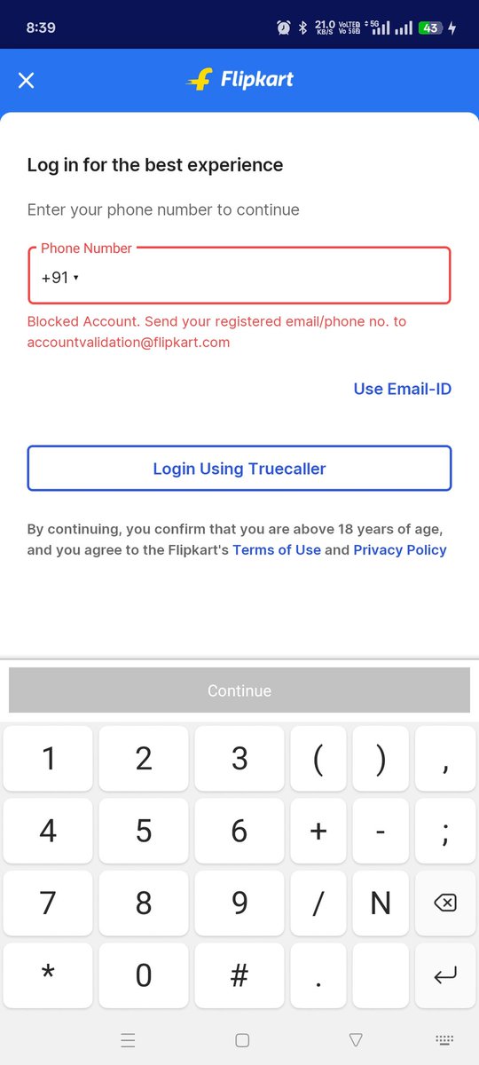 sanjeevsagar970's tweet photo. @flipkartsupport hello sir please unblock my account, sale is going start on 23 September i want to buy many more items but my account problem not solved yet.
Mob-9708061041
Email - sanjeevkumarsagar.37@gmail.com https://t.co/b1Uh2cQtAb