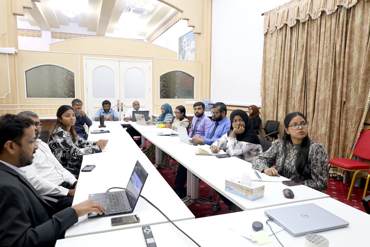 D'MADD facilitated an introductory meeting today with key departments of <a href="/MoTmv/">Ministry of Tourism and Environment</a> and the consultant to develop the data sharing platform for climate action. #Data for #ClimateAction #DigitalMaldives