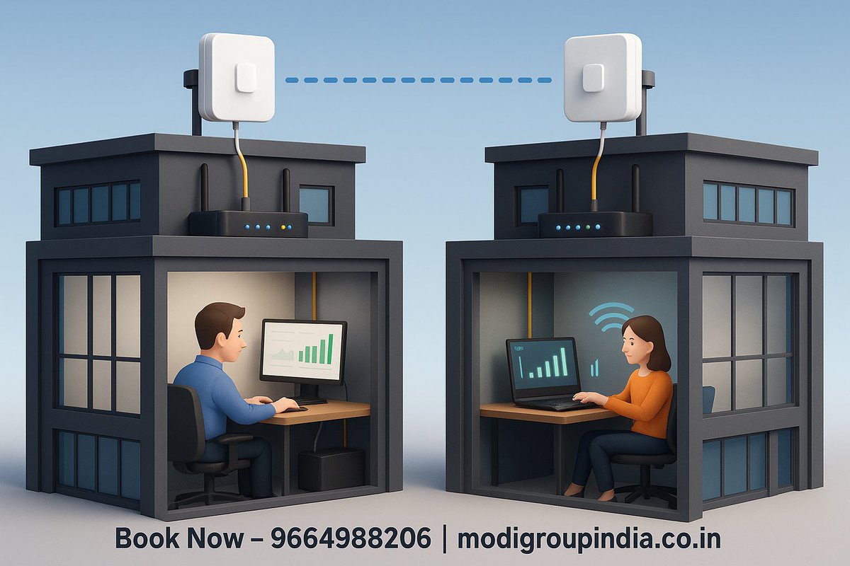 ahm_modi's tweet image. 🚀 One Internet → Multiple Offices → Same Speed Anywhere (500m to 5km)
Cut costs &amp;amp; boost connectivity with P2P Solutions by Modi Group in Ahmedabad.
📞9664988206
🌍modigroupindia.co.in
#P2PSolutions #AhmedabadBusiness #NetworkingAhmedabad #WirelessInternet #HighSpeedInternet