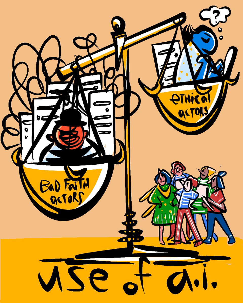 #JournalismConnect AI is upending the industry as we know it. With Ludovic Bleacher (GNI) and Dr. Christopher Nehring (KAS) we explored whether media organizations are leveraging enough in this transformation, or are others quicker to exploit its potential goethe.de/india/journali…