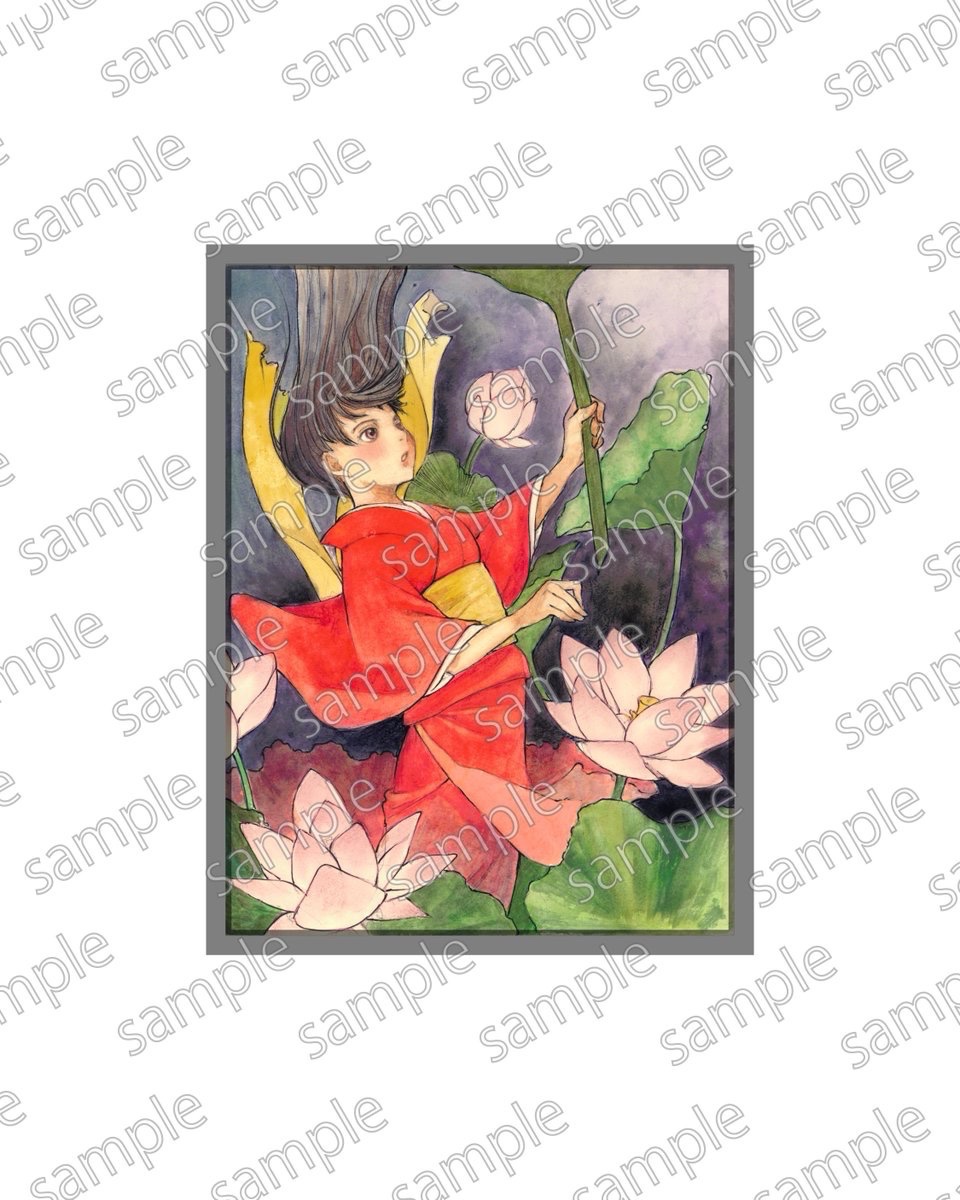 高精彩複製原画（A4） 直筆サイン入り　あきのそら 高精彩複製原画（A4） 直筆サイン入り あきのそら 高精彩複製