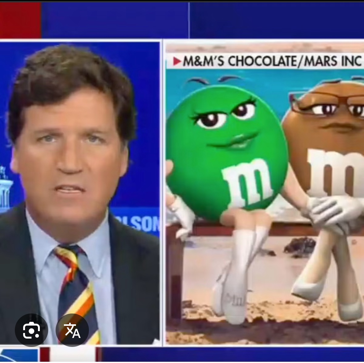 BJester16320's tweet image. imagine being cryogenically frozen person from the 1950’s and then the first thing u get shown is images of Tucker Carlson side by side with m&amp;amp;m’s
#MarsBar