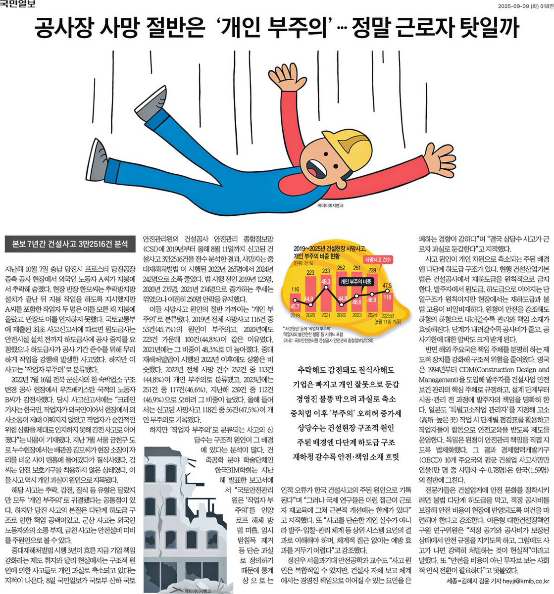 soojung1917's tweet image. 죽은 것도 서러운데, 니 잘 못이라고  중대재해에 대한 사용자의 책임을 개별 노동자에게 전가한다는 말이다. 노동안전이란 설사 부주의했다 손치더라도 다치지 않고 죽지 않는 작업환경을 말한다. 매우 간단한 안전장치로도 가능한 경우가 대부분이다.