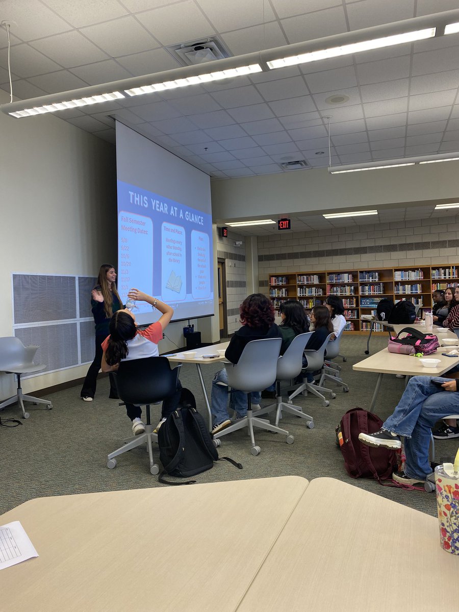 Excited to see the reading culture at <a href="/NISDBrennan/">Brennan High School</a> thriving! 📚 More students than ever have joined our Brennan book club this year, and the love for literature just keeps growing! <a href="/NISD/">Northside ISD</a>