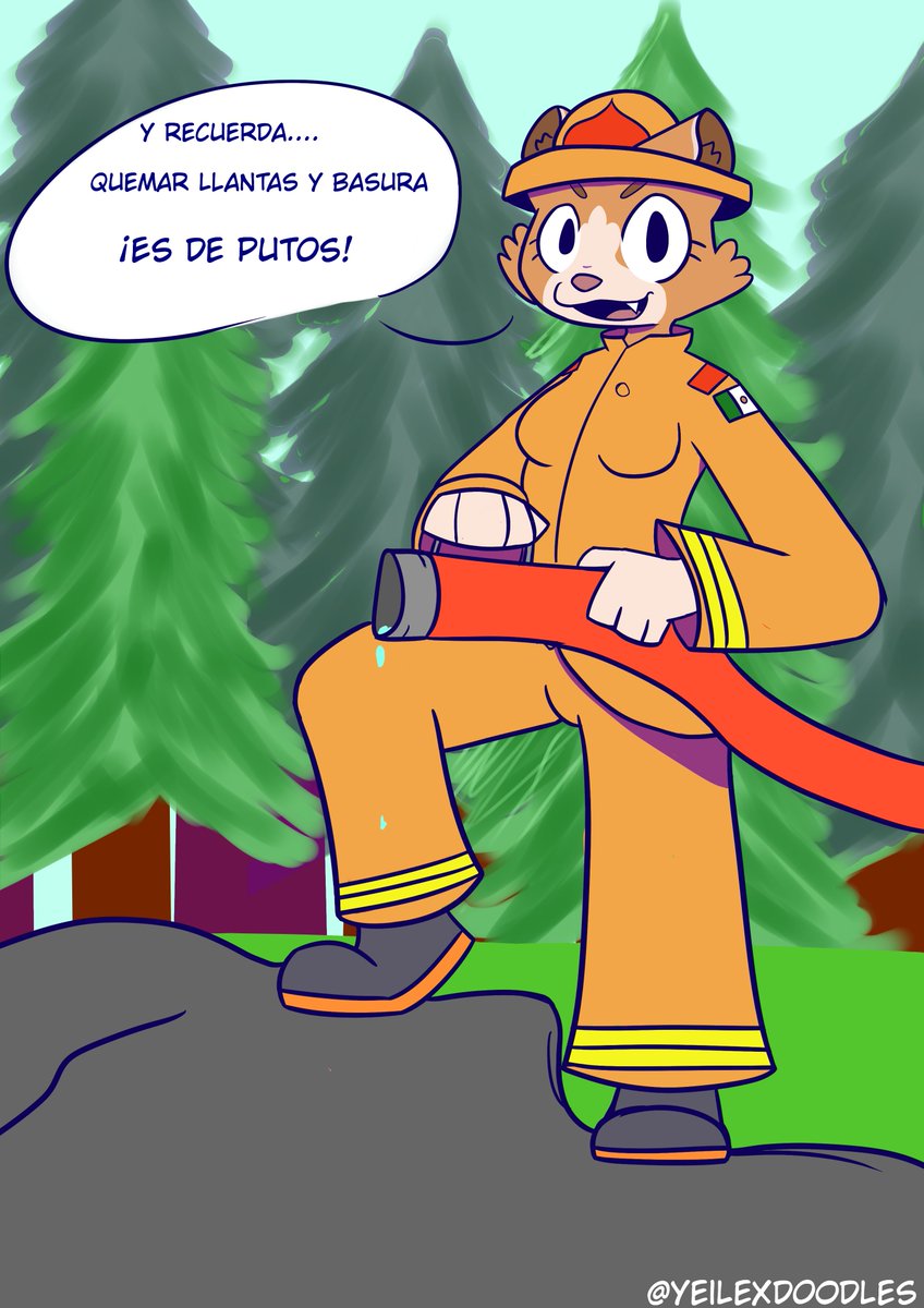 cuida los bosques >:3c (hazlo por ella)
#EvitaFuegos #furrygirl #furryarwork