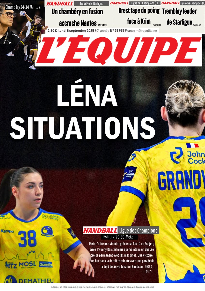 🗞️ 🤾‍♀️🤾‍♂️