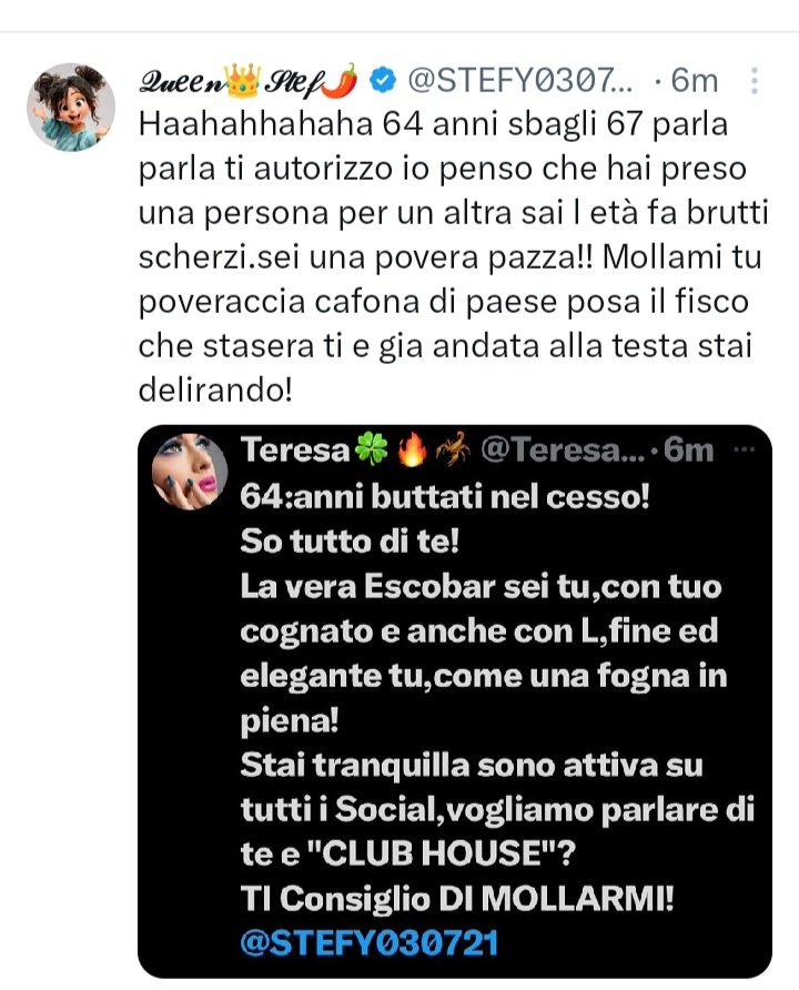 T'aggia levat  3ann,t'aggia fatto nu regal!
Mbriaco' vatt a cucca',lievate ananz o caxx! <a href="/STEFY030721/">𝒬𝓊𝑒𝑒𝓃👑𝒮𝓉𝑒𝒻🌶️</a>